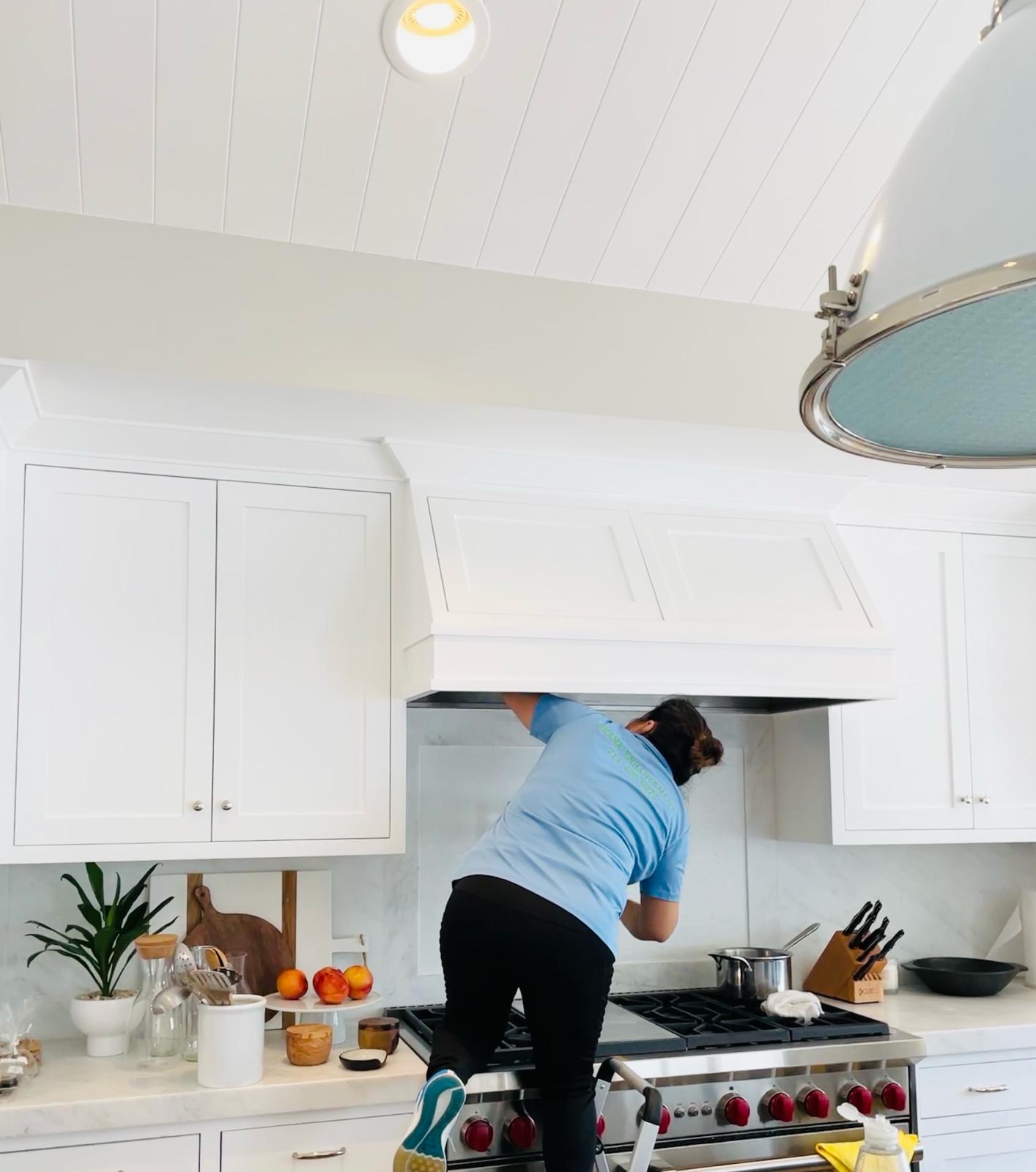 Kitchen Hood Fan Cleaning